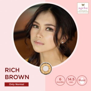 Softlens Ageha Rich Brown