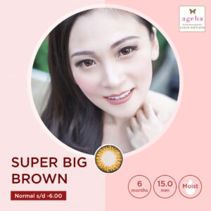Softlens Ageha Super Big Brown