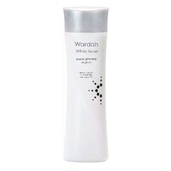 wardah white secret pure brightening cleanser