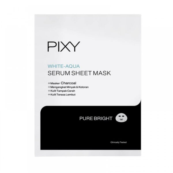 PIXY White Aqua Serum Sheet Mask - Pure Bright