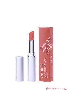 matte lipstick wardah peach