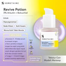 SOMETHINC Revive Potion 3% Arbutin + Bakuchiol4 SOMETHINC Revive Potion 3% Arbutin + Bakuchiol