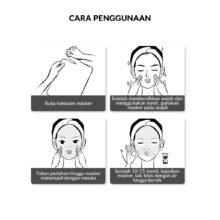 BIOAQUA Sheet Mask Masker Wajah Flowers Series