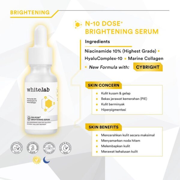 Whitelab N10-Dose+ Brightening Serum