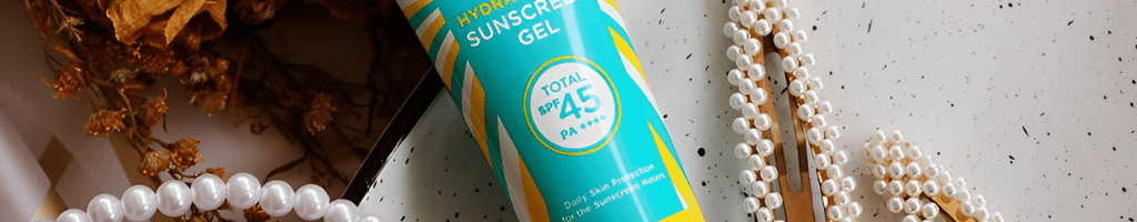 review Azarine Hydrasoothe Sunscreen gel spf 45 pa++++