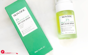 review skintific 2% salicylic acid anti acne serum