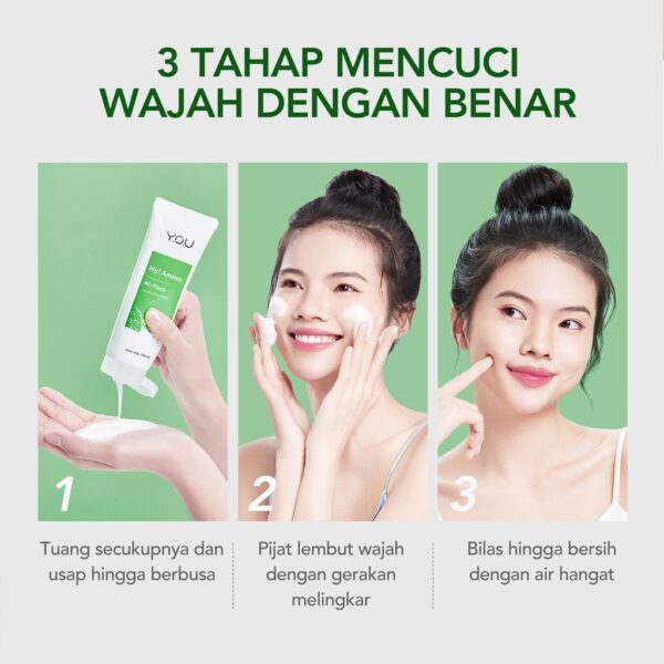 YOU Hy! Amino AC-Ttack Anti-Acne Facial Wash