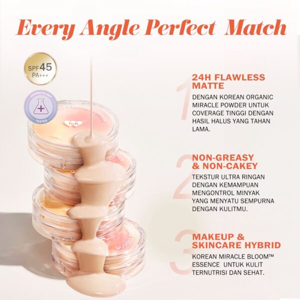 baren cu 2 barenbliss Korean Bloomatte True Beauty Inside Cushion