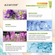 Azarine Calm My Acne Sunscreen Moisturiser SPF35 PA+++