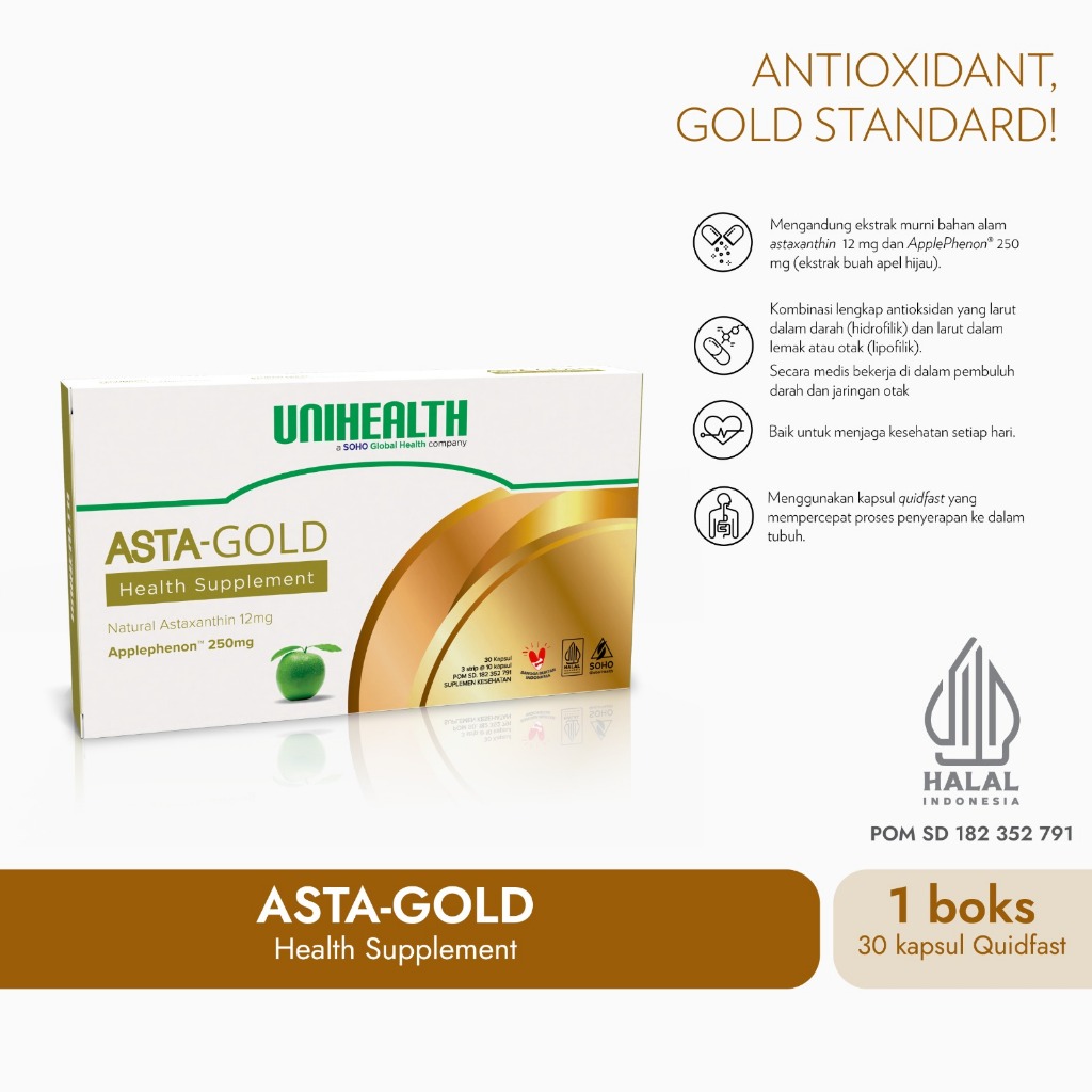 asta gold 12mg 30 kapsul astagold